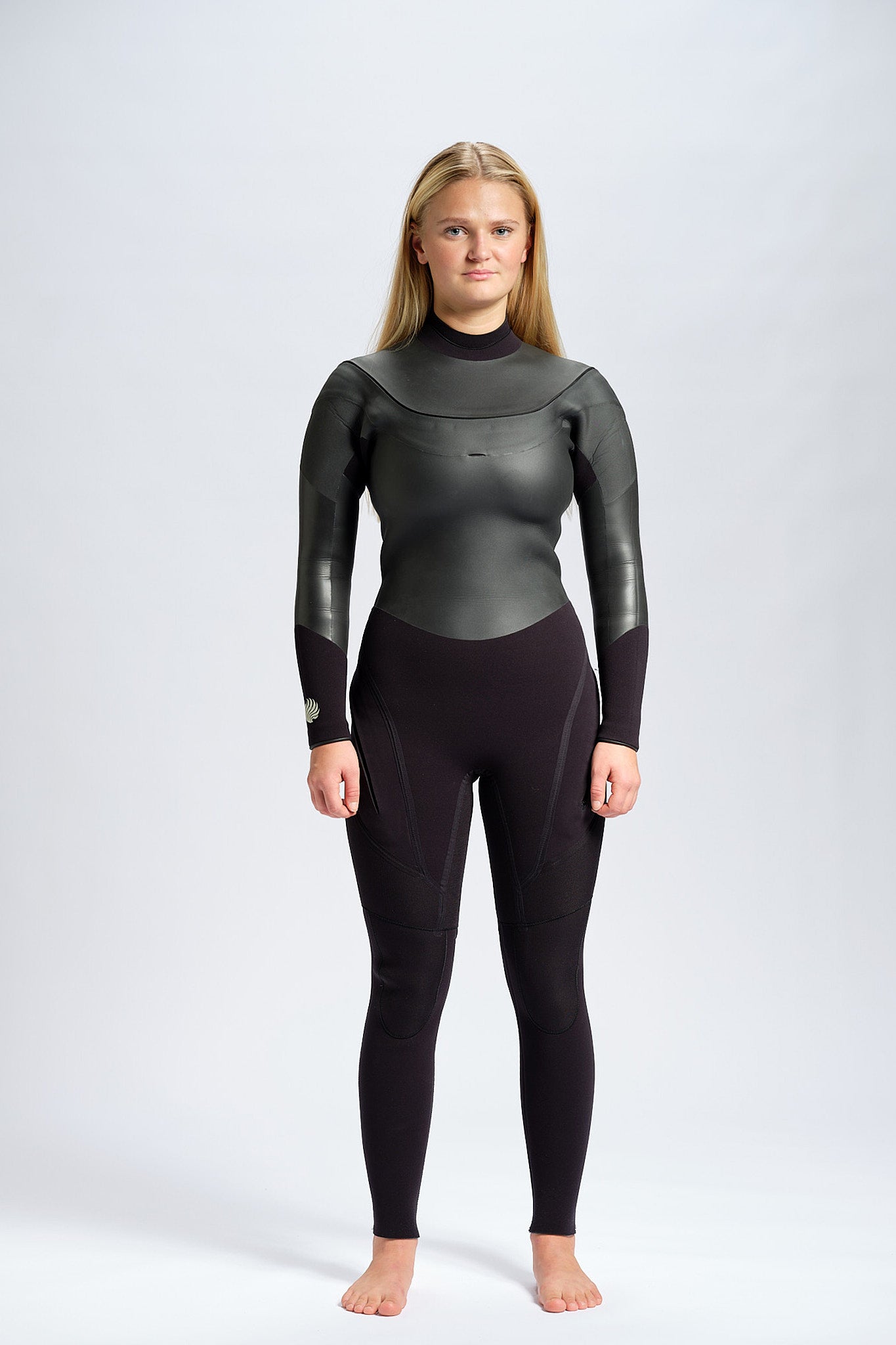 Durable - Fullbody "BLACK" Rubber Mesh with drop-zip