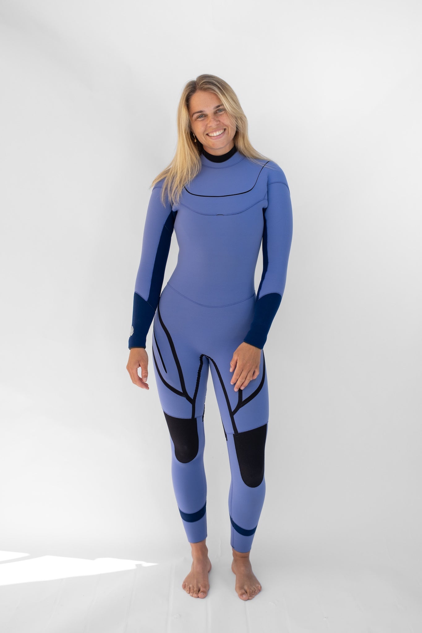 Smooth - Fullbody "LAVENDER" with drop-zip