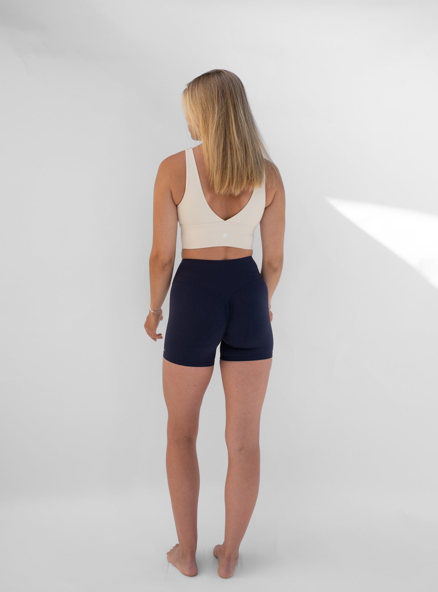 Sportshorts med hög midja