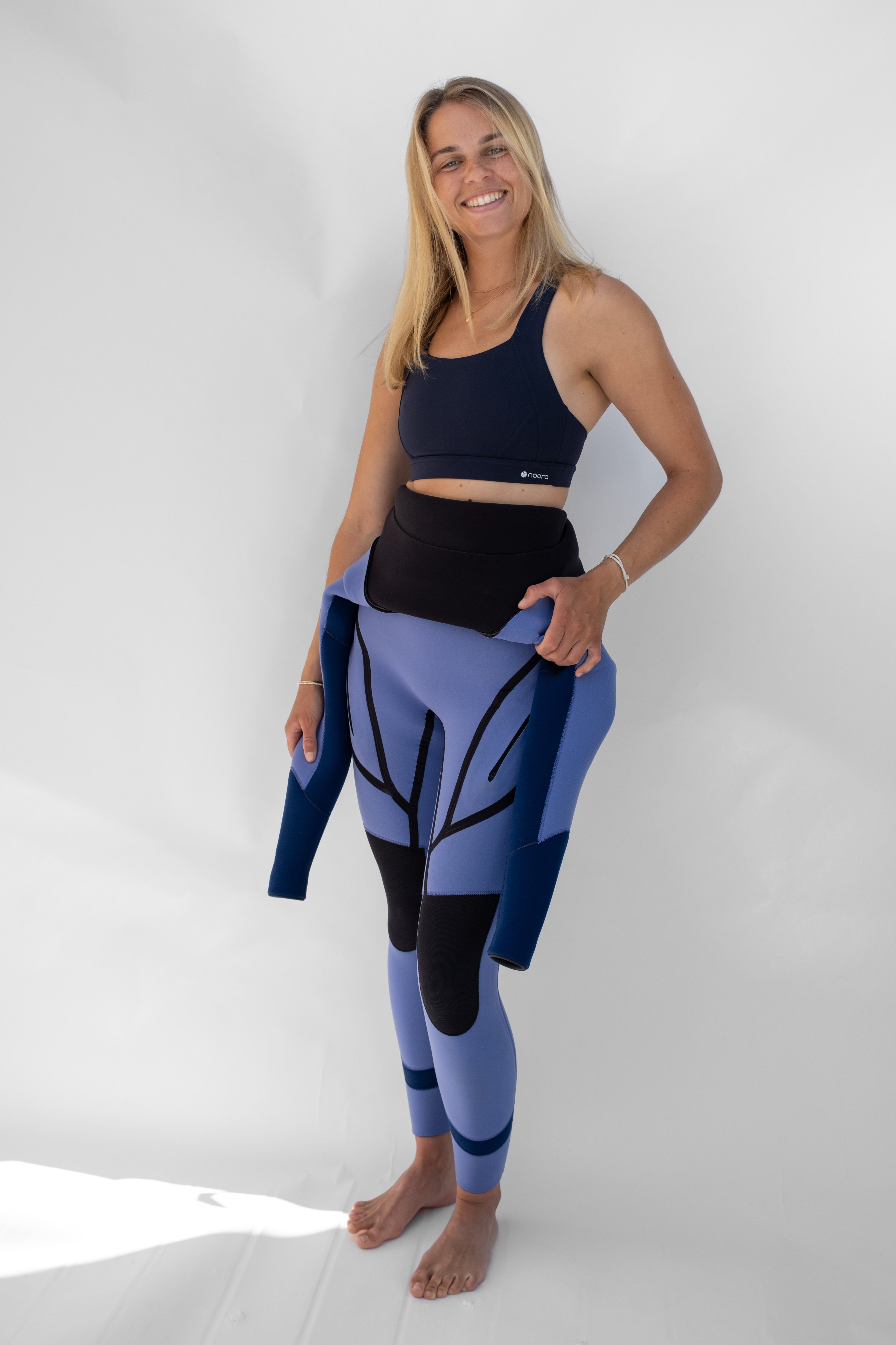 Smooth - Fullbody "LAVENDER" with drop-zip